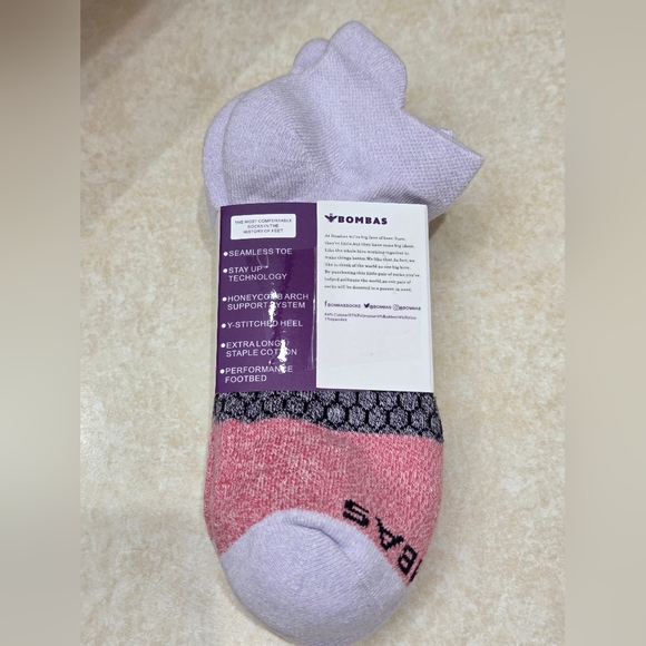 Bombas Ankle Socks 3 Pair BNWT Assorted Colors Unisex - Picture 12 of 15